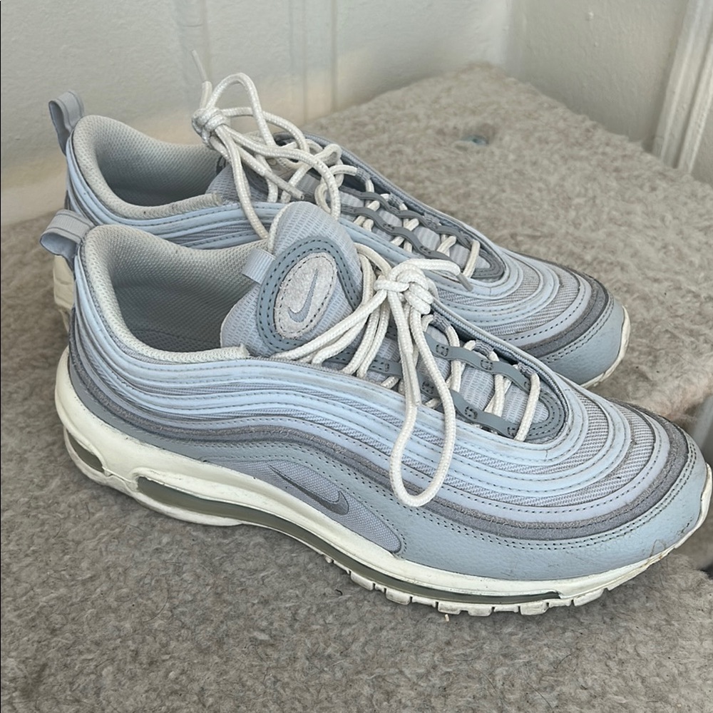 Air Max 97 white and silver